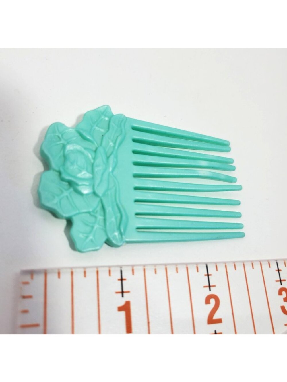 Cabbage Patch Kids 1991 Crimp N Curl Mint Green Comb Pick Slightly Bent See Pics - Picture 7 of 8